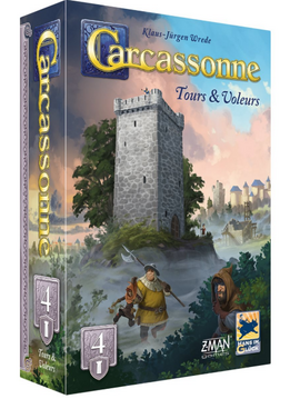 Carcassonne: Ext 4: Tours & Voleurs (FR) - Nouv. Ver.
