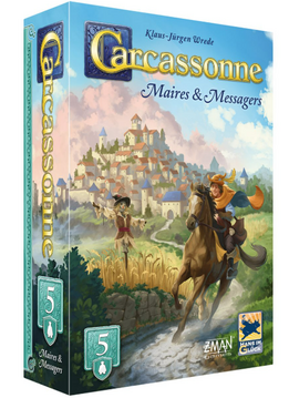 Carcassonne Ext 5: Maires & Messagers (FR)