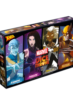 Marvel Dice Throne - X-Men : Ice Man vs. Psylocke vs. Storm vs. Wolverine - FR