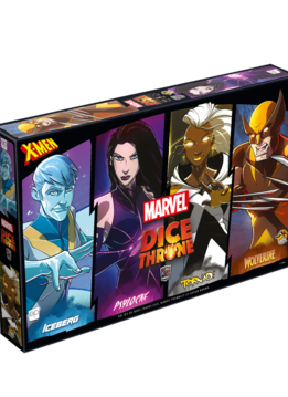 Marvel Dice Throne - X-Men : Ice Man vs. Psylocke vs. Storm vs. Wolverine - FR