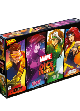 Marvel Dice Throne - X-Men : Cyclops vs. Gambit vs. Rogue vs. Jean Grey - FR