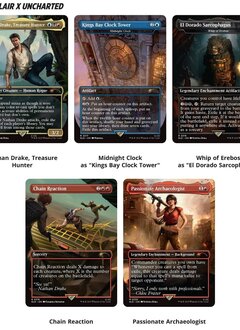MTG Secret Lair Playstation: Uncharted Saga of Thieves Regular