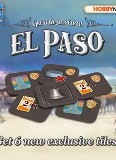 PROMO - Great Western trail - El Paso - Mini Expansion - GRATUI À L'ÀCHAT DU JEU DE BASE
