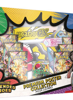 Pokemon ME02.5 Ascended Heroes Mega Lucario Premium Poster Collection *20 Mars 2026
