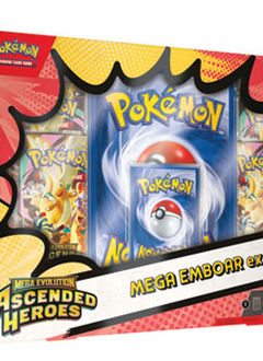 Pokemon ME02.5 Ascended Heroes Mega Emboar Ex Box *24 Avril 2026