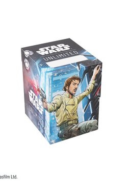 Deck Box: Star Wars: Unlimited - Secrets of Power: Soft Crate: Cassian Andor / Dedra Meero