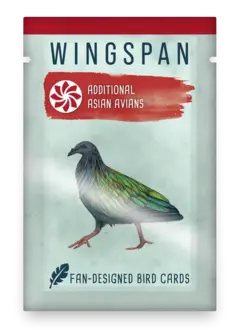 Wingspan Additional Asian Avians Fan designed cards