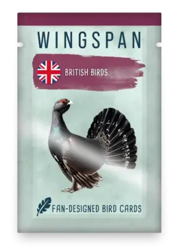 Wingspan British Birds Fan designed cards