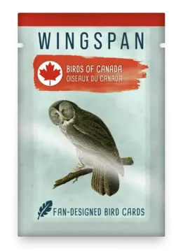 Wingspan Birds of Canada Fan designed cards