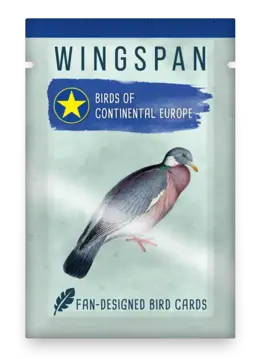 Wingspan Birds of Continental Europe Fan designed cards