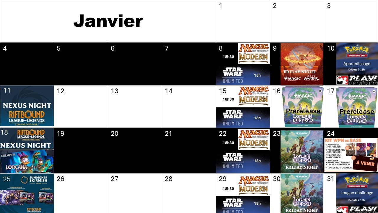 Événement de janvier 