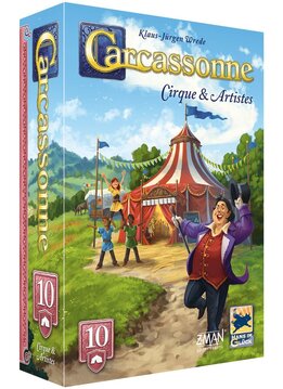 Carcassonne: Ext 10: Cirque & Artistes (FR) - Nouv. Ver.