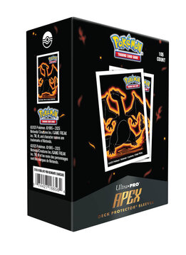 Apex Sleeves Pokemon Neon Kanto Charizard (105ct)