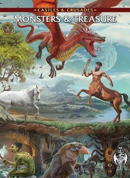 Castles & Crusades: Monsters & Treasure Core Book (HC) (EN)