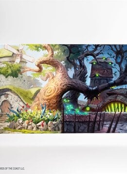Playmat Shiny: MTG Lorwyn Eclipsed: Temple Garden