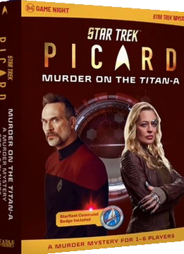 Star Trek Picard: Murder On The Titan-A Mystery Game