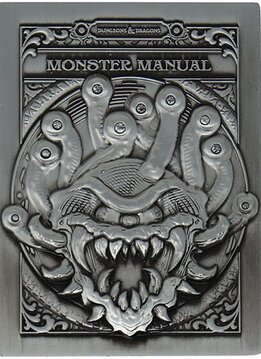 D&D Monster Manual Limited Edition Metal Ingot