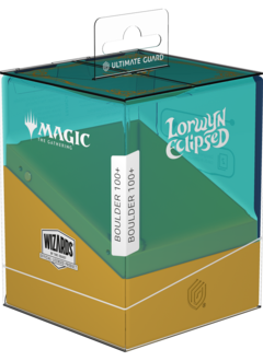 Deck Case Boulder 100+ MTG Lorwyn Eclipsed - Blue/Yellow