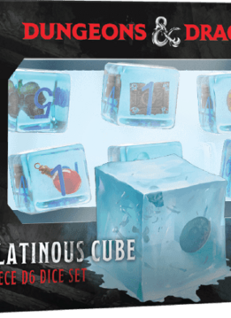 D&D Gelatinous Cube 6pk