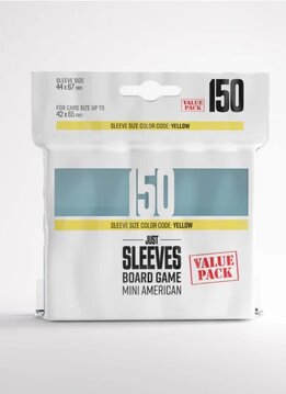 Sleeves: Just Sleeves: Mini American Value Pack (150) *30 Jan 2026