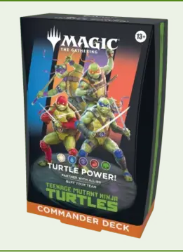 MTG Teenage Mutant Ninja Turtles - Commander Deck : Turtle Power (EN) (6 mars 2026)