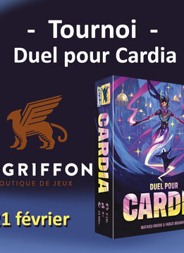 Tournoi : Duel pour Cardia  (21 février 2026 à 12h30)