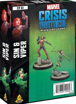 Marvel Crisis Protocol: Sin & Viper Character Pack