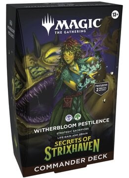 MTG: Secrets Of Strixhaven Commander Deck - Witherbloom Pestilence (EN) *17 Apr 2026