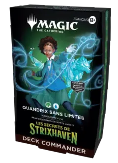MTG Secrets De Strixhaven Commander Deck - Quandrix Sans Limites (FR) *17 Apr 2026