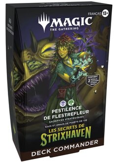 MTG Secrets De Strixhaven Commander Deck - Pestilence De Flestrefleur (FR) *17 Apr 2026