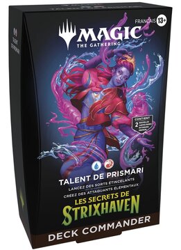 MTG Secrets De Strixhaven Commander Deck - Talent De Prismari (FR) *17 Apr 2026