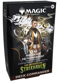 MTG Secrets De Strixhaven Commander Deck - Influence de Plumargent (FR) *17 Apr 2026