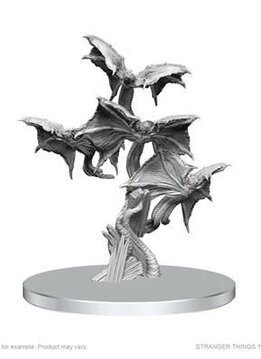 Stranger Things Unpainted Miniatures: Demobat Swarm