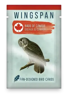 Wingspan Birds of Canada Fan designed cards (FR)