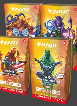MTG: Marvel Super Heroes - Collector Commander Decks (Set of 4) (EN) *Juin 2026*