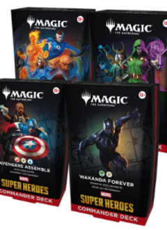 MTG: Marvel Super Heroes - Commander Decks (Set of 4) (EN) *Juin 2026