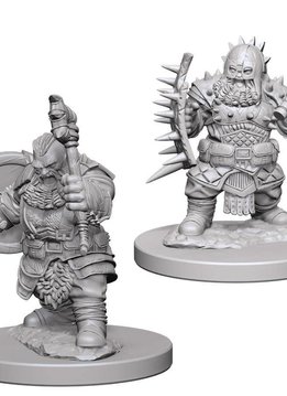 PF Unpainted Minis: Dwarf Male Barbarian