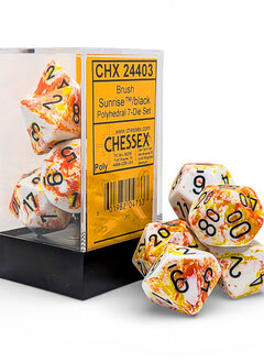 24403 - Brush Polyhedral Sunrise/black 7-Die Set