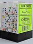 24809 - Brush Breezy/blue 12mm d6 Dice Block (36 dice)
