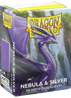 Dragon Shield: Matte DUAL: Nebula & Silver