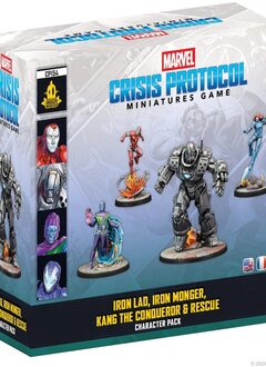 Marvel Crisis Protocol: Iron Lad, Iron Monger & Kang the Conqueror (ML)