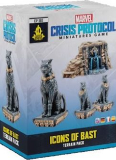 Marvel Crisis Protocol: Icons Of Bast Terrain Pack