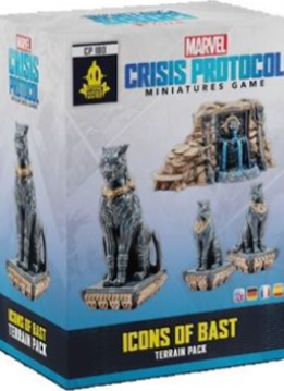 Marvel Crisis Protocol: Icons Of Bast Terrain Pack