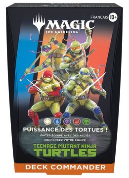 MTG Teenage Mutant Ninja Turtles - Commander Deck : Puissance des Tortues (FR)