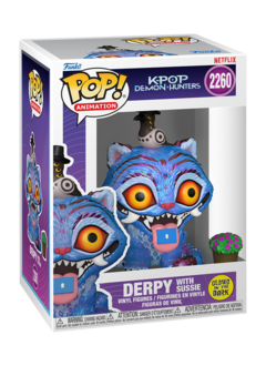 Pop Kpop Demon Hunters Derpy Tiger & Bird 2260 (Glow)