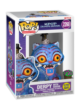 Pop Kpop Demon Hunters Derpy Tiger & Bird 2260 (Glow)