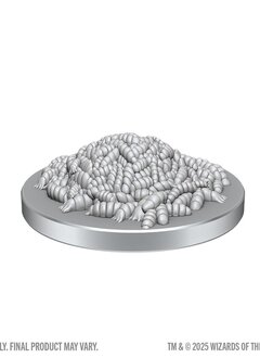 D&D NMM Unpainted Miniatures Wv28: Swarm of Rot Grubs & Rot Grub Victim