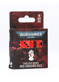 Chaos Space Marines: Red Corsairs Dice