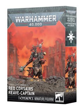 Chaos Space Marine: Red Corsairs Reave-captain *21 Mar 2026