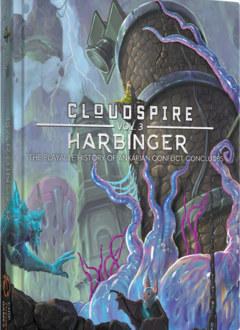 Cloudspire Vol 3: The Harbingers - Hardcover Lore & Scenario Book (EN)